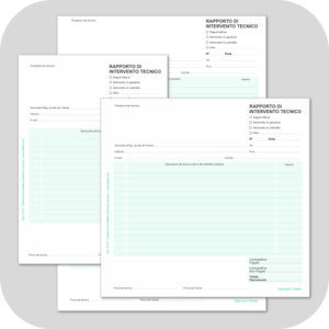 Rapporti di intervento